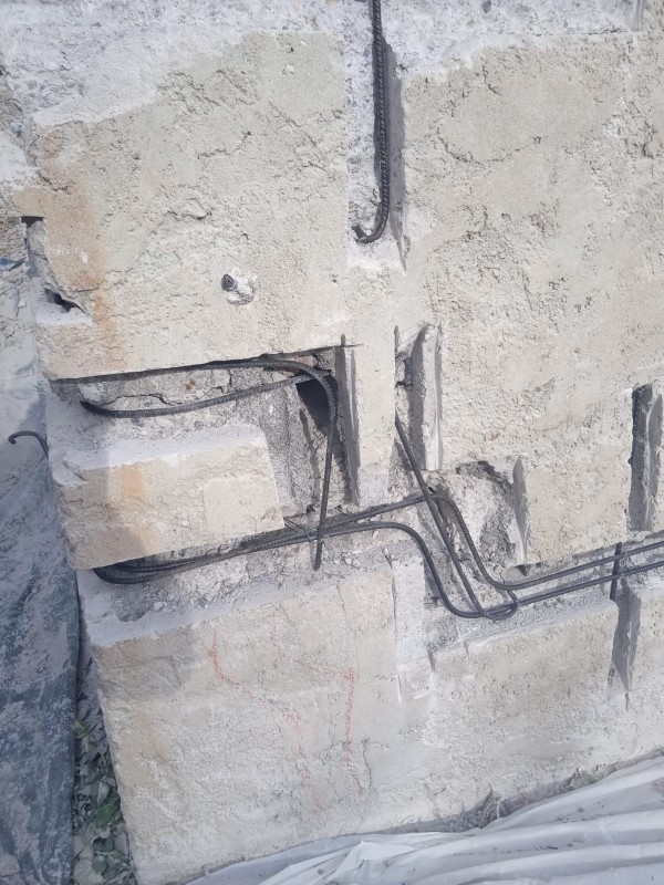 Rénovation: remplacement de linteaux à Saint Cannat
