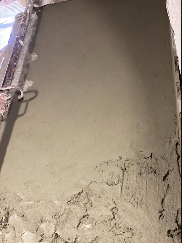 réparation d'un mur ancien d'un immeuble sur cavaillon